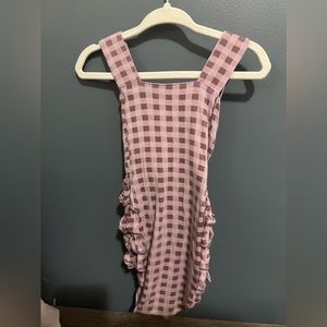 Kate Quinn ruffle strap